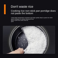 Cuisinière à riz électrique neuve d'usine, grande capacité de 8L à 45L, en alliage d'aluminium, pour usage commercial et hôtelier, avec tasse à mesurer