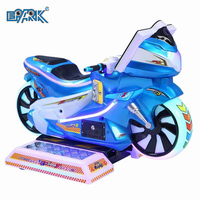 Machine de jeu d'arcade 3D de simulation de moto à monnayeur pour enfants