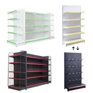 Étagère de construction en fer avec une capacité de poids élevée, idéale pour les dépanneurs, les magasins de détail, les clubs d'entrepôt - Product Image 6