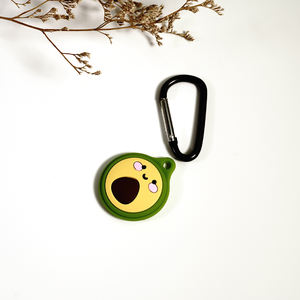 Collar de silicona para AirTags de Apple, funda de silicona con clip genuino para <span class=keywords><strong>airtag</strong></span> de apple, tacto suave, antipérdida, llavero - Product Image 2