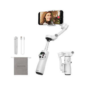 Nuevo <span class=keywords><strong>Zhiyun</strong></span> <span class=keywords><strong>SMOOTH</strong></span> Q5 ULTRA <span class=keywords><strong>Combo</strong></span>, Gimbal para Teléfono de 3 Ejes, <span class=keywords><strong>Estabilizador</strong></span> con Control Remoto por Voz Desmontable, Rastreador IA, Plegable - Product Image 1