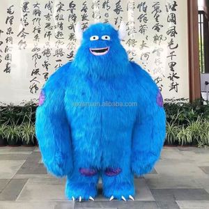 Disfraz de Monstruo <span class=keywords><strong>Sully</strong></span> de Dibujos Animados, Traje de Mascota para Adultos, Disfraz de Halloween, Disfraz de Bestia Peluda, Ratón, Monstruos - Product Image 6
