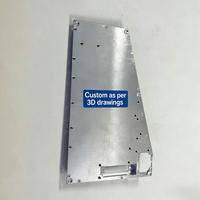 Boîtier en aluminium moulé sous pression, noir, avec revêtement en poudre, personnalisé CNC, pour pédale de guitare, boîte à pédale, boîtier électronique, boîte de projet électrique