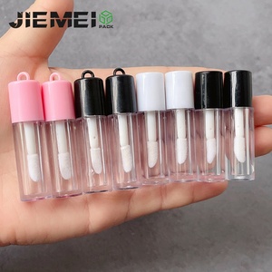 Jie Mei bán buôn Mini 0.8ml trắng đen hồng Mẫu Tester Lip Gloss chai mỹ phẩm <span class=keywords><strong>Lipgloss</strong></span> Wand Ống <span class=keywords><strong>container</strong></span> với lỗ - Product Image 6