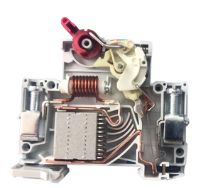 DC mạch cách ly thu nhỏ ngắt mạch 6000A phá vỡ Công suất điện áp thấp DIN đường sắt cho năng lượng mặt trời PV hệ thống điện - Product Image 6