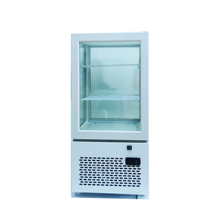 Réfrigérateur Pepsi à affichage vertical en verre à 4 côtés à dégivrage automatique 220V électrique avec double porte et compresseur Climat frais - Product Image 6