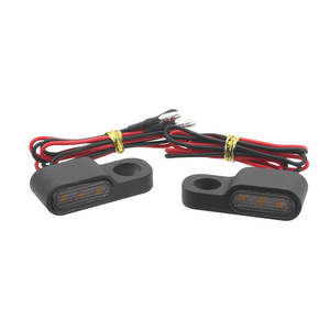 Mini Luz LED de Señal de Giro de Aluminio para Motocicleta, Scooter, ATV, Bicicleta Eléctrica, Intermitente Universal de Modificación - Product Image 4