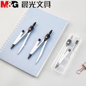 Compás metálico Chen Guang para dibujo, uso estudiantil en matemáticas, con mina de lápiz ACS90876 - Product Image 2