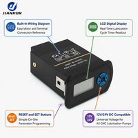 Controlador de Lubricación Centralizado con Pantalla LCD Digital y Temporizador Programable de 12V 24V DC para Bomba de Lubricación Eléctrica