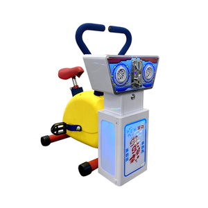 GOOD PROFIT Juego de bicicleta eléctrica para bebés con máquina de burbujas Precio de juego de bicicleta de <span class=keywords><strong>Arcade</strong></span> que funciona con monedas - Product Image 1