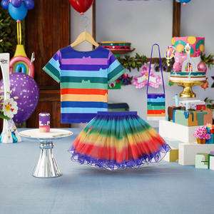 Conjuntos <span class=keywords><strong>de</strong></span> camiseta, falda y bolso con dibujos animados <span class=keywords><strong>de</strong></span> <span class=keywords><strong>Gabby</strong></span> Dollhouse para niños, disfraz <span class=keywords><strong>de</strong></span> <span class=keywords><strong>gatos</strong></span> <span class=keywords><strong>Gabby</strong></span> para Halloween, ropa para fiesta <span class=keywords><strong>de</strong></span> cumpleaños <span class=keywords><strong>de</strong></span> 4 a 10 años - Product Image 2