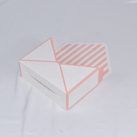 Produsen CSMD Cina Grosir Folder Desain Marmer Amplop Karton Kotak Bunga Pink untuk Hari Ibu dan Hari Valentine