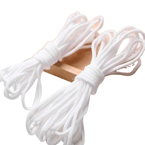 Spandex Nylon Chất Liệu Vòng 5Mm Phẳng Tai Dây Thừng Mặt Mặt Nạ Chuỗi Vòng Tai Đàn Hồi 3Mmm4mm Dây Đàn Hồi Cho Mặt Nạ - Product Image 1