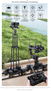 <span class=keywords><strong>Dolly</strong></span> para Cámara Greenbull XT50 con Riel Recto de 1m y Tope Hidráulico con Resorte - Product Image 6