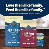 Makanan Anjing Kering Bebas Biji-bijian Blue Buffalo Freedom Beef untuk Dewasa, Tersedia Pesanan Grosir, Pasokan Langsung Pabrik, Makanan Panggang untuk Hewan Peliharaan