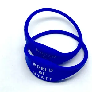 Hot Sale Free Sample Children Tracking Wearing Soft Silicone RFID Wristband RFID Bracelet