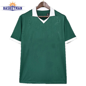 Ensemble de maillots de football rétro de haute qualité pour adultes et enfants, uniforme vintage d'équipe nationale et de club, inspiré du Brésil, pour la tenue universitaire - Product Image 5