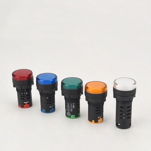 Ld16 nhỏ vòng Red LED chỉ số đèn Pilot ánh sáng trong nhựa nhà ở - Product Image 3