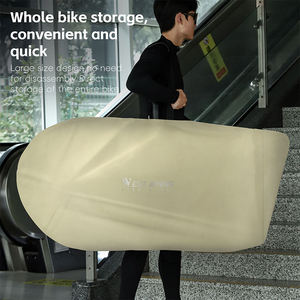 Sac de rangement pour vélo léger, portable, universel, en PU 420D, imperméable, avec sangle réglable, facile à transporter - Product Image 6