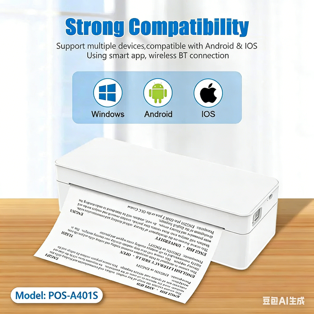 A401S Inkless A4 Paper Printer Portable Mini Thermal Tattoo Printer Wireless Printing Machine for Android IOS User