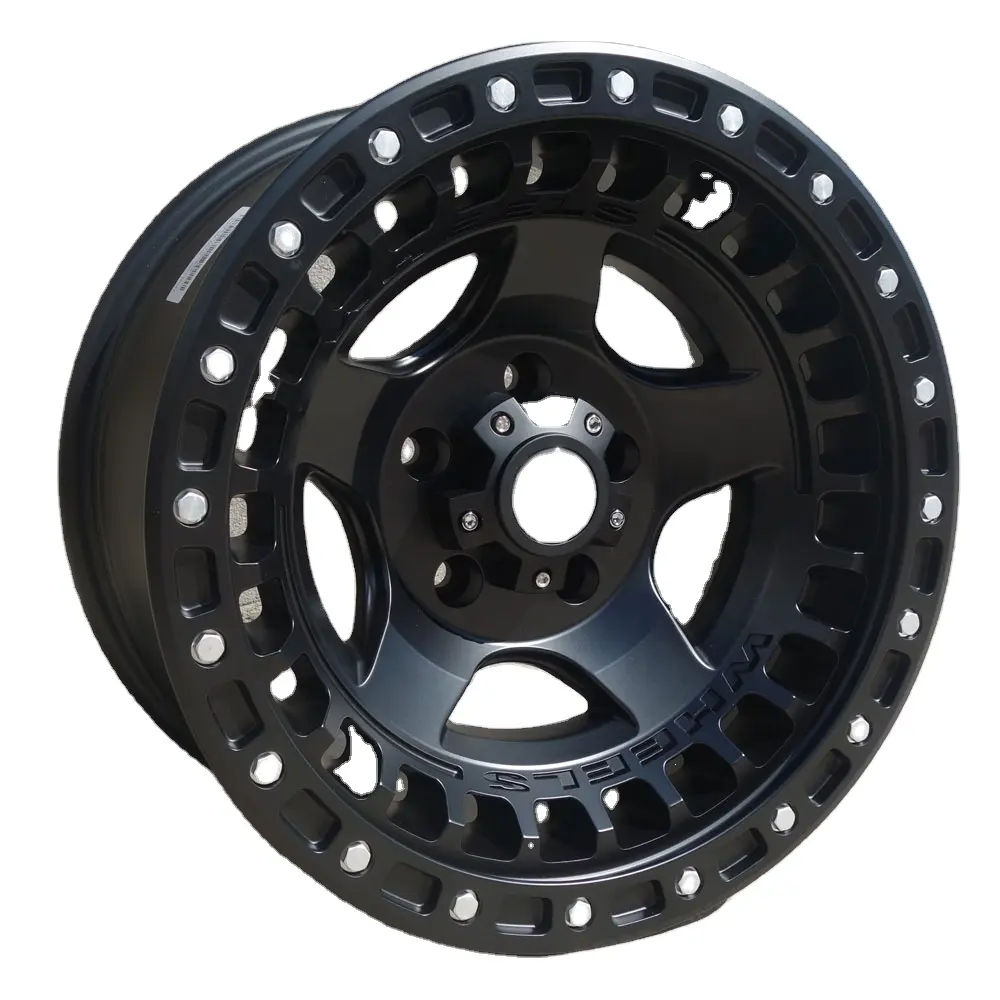 17 pollici 6x139.7 negativi offset Beadlock cerchi ruota 5/6 fori off-road ruote pcd 165.1 5x127 riviste