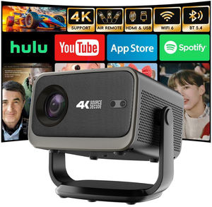 Proyector LED LCD Portátil 4K con Enfoque Automático, Full HD 1080P, Android Smart Home Theater para Películas y Videos - Product Image 1