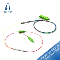 Co-Net Nouveau Design Répartiteur Hybride Certifié ANATEL Fibre Optique SC/APC 1x2 FBT 1x8 PLC FTTH Garantie 2 Ans Longueur Personnalisable