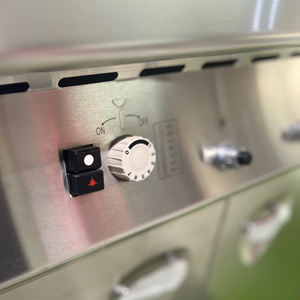 ماكينة قلي الرقائق التجارية بخزان يعمل بالغاز ، ماكينة قلي صناعة القلي العميق مع خزانة - Product Image 3