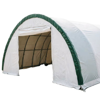 Tente de stockage industrielle robuste pour atelier et entrepôt, grande taille, structure solide, portable, pour extérieur