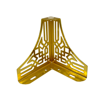 Pieds de canapé de luxe Pinlong, pieds de meuble TV, pieds de table basse, pieds de meubles en métal, pieds de support pour fournisseurs