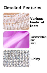 DIY 30cm Fabric Doll Clothing Set Full Dress Designer Kit with No Cutting Needed Montessori Sensory Toys for Girls Perfect Gift - Product Image 5