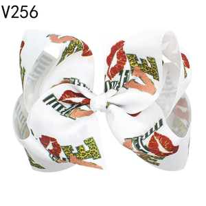 โบว์ติดผมบูติก8วันวาเลนไทน์พร้อมคลิปจระเข้คลิปใหญ่รูปหัวใจรักขนาดใหญ่สำหรับเด็กผู้หญิง - Product Image 6