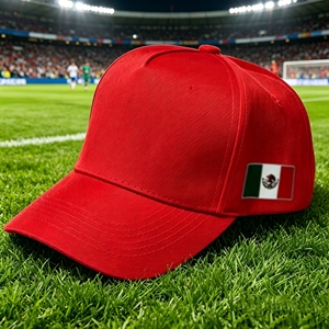 Gorra de Béisbol Estilo Selección Nacional, Colores de México, Ajustable, Visera Curva, Gorra Deportiva Casual, Protección Solar, Venta al por Mayor - Product Image 1