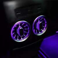Évent de lumière ambiante intérieure de mise à niveau de voiture haut de gamme avec ports de charge pour mercedes-benz classe A W176 GLA W156 CLA 117