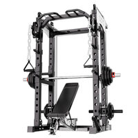 Sistem Kabel Pulley Lat Pulldown FRS Multi Fungsi Power Tower 12 Posisi Peralatan Latihan Kekuatan Gym Rumahan