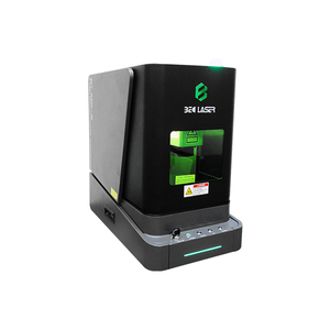 3D Pha Lê đồ trang sức Laser đánh dấu Máy khắc Laser máy cắt cần thiết Tên tấm Vòng cổ vàng 60 Wát Bạc sợi Laser - Product Image 5