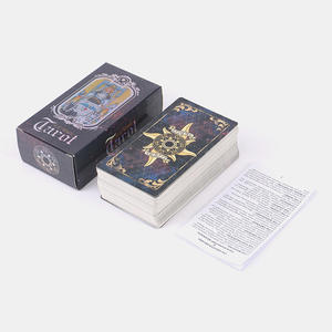 بطاقات لعب مخصصة الطباعة رائجة البيع من المصنع، بطاقات ترفيهية هولوغرافية، بطاقات تاروت مصرية A.E Wait - Product Image 5