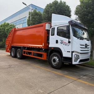 รถบรรทุกเก็บขยะ Faw ราคาโรงงาน 6x4 20CBM รถบดอัดขยะสำหรับขาย - Product Image 3