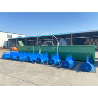 Ligne de recyclage de déchets plastiques PP PE HDPE LDPE PET avec cuve de lavage à flotteur pour flocons
