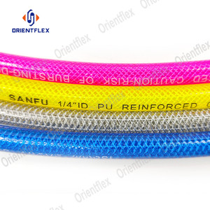 Tubo flessibile pneumatico tubo flessibile tubo rinforzato in plastica 10mm tubo 15mm Pa Nylon Pa12 poliuretano tubi - Product Image 4