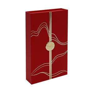 Hoàng gia biểu tượng tùy chỉnh Desgin giấy cứng sang trọng từ đóng cửa Thiệp mời đám cưới hộp - Product Image 5