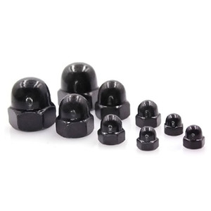 Tuerca Hexagonal <span class=keywords><strong>Acron</strong></span> con Cabeza Abombada de Acero al Carbono M3 M5 M8 M9 M10 M12, Recubierta de Zinc/Níquel Negro - Product Image 6