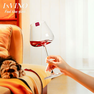 Verre <span class=keywords><strong>à</strong></span> <span class=keywords><strong>vin</strong></span> <span class=keywords><strong>rouge</strong></span> au design ondulé esthétique, verre durable sans plomb, parfait pour la table <span class=keywords><strong>à</strong></span> manger, les mariages et les cadeaux de fêtes - Product Image 3