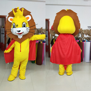 Tenues de <span class=keywords><strong>Lion</strong></span> Animalier de <span class=keywords><strong>Dessin</strong></span> <span class=keywords><strong>Animé</strong></span> pour Événements Commerciaux, Accessoires de Tête, Flyers, Vêtements, Figurines, Poupées de Performance, Accessoires - Product Image 3