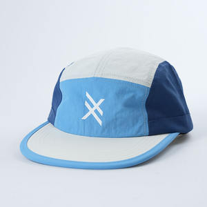 หมวกแก๊ปแคมป์ไนล่อนกันน้ำ5แผงกันน้ำระบายอากาศได้ดีสำหรับกีฬากลางแจ้งวิ่ง OEM ODM - Product Image 3