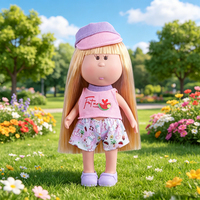 Tenues de saison pour poupée pomme de terre 24 cm, poupée à habiller Kawaii aux cheveux longs, jouet de collection de designer, cadeau pour filles, décoration de bureau à domicile