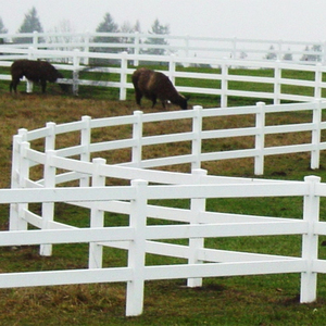 <span class=keywords><strong>3</strong></span> रेल सफेद फार्म ग्रेड विनाइल बाड़ लगाने के लिए आसान असेंबली स्टैर्डी एंटी- यूव के लिए आसान असेंबली स्टैर्डी एंटी- यूव - Product Image 1