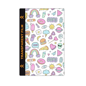 สติกเกอร์ใสแบบนูน 3 มิติ แบบกำหนดเองสำหรับเคสโทรศัพท์มือถือ ฟิล์มกันรอยแบบไฮโดรเจลสำหรับเครื่องตัดฟิล์ม - Product Image 4