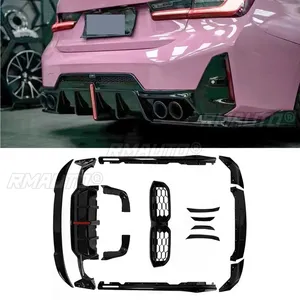 <b>For</b> BMW G20 2020-2022 Body Kit BMW G20 Rear Bumper <b>Diffuser</b> Body Kit Glossy Black MP Style Splitter <b>Diffuser</b> <b>Car</b> Accessories - Product Image 4