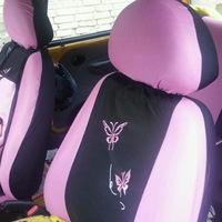 Sarung Jok Mobil M4 Fashion, Kompatibel dengan Kebanyakan Mobil, Bahan Polyester yang Tahan Lama